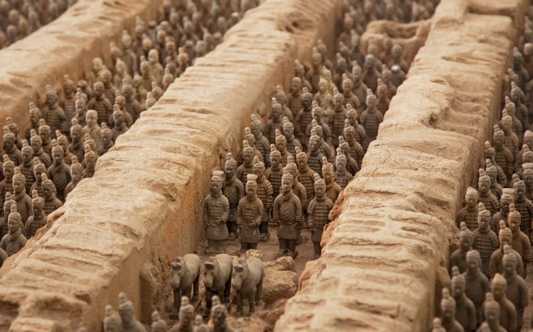 Armée de terre cuite