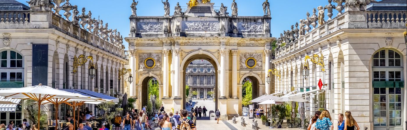 Arc Héré, Place Stanislas à Nancy