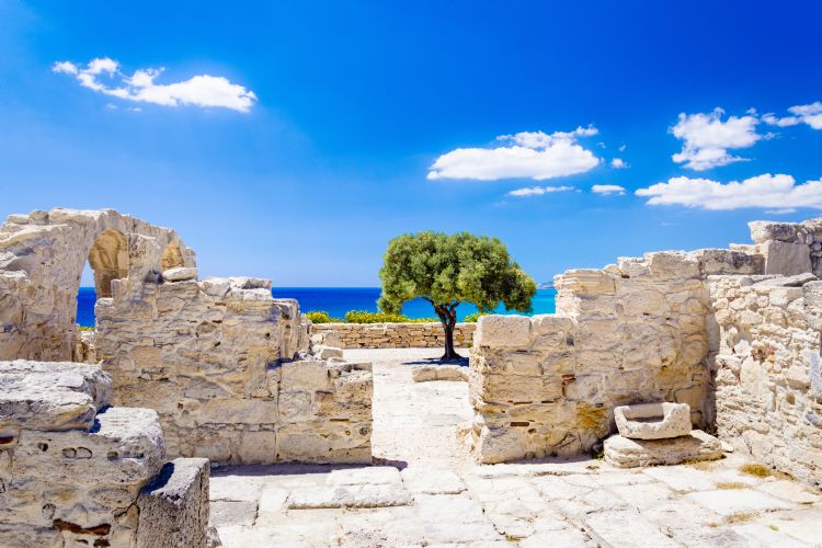 Maison d'Achille dans la cité antique de Kourion