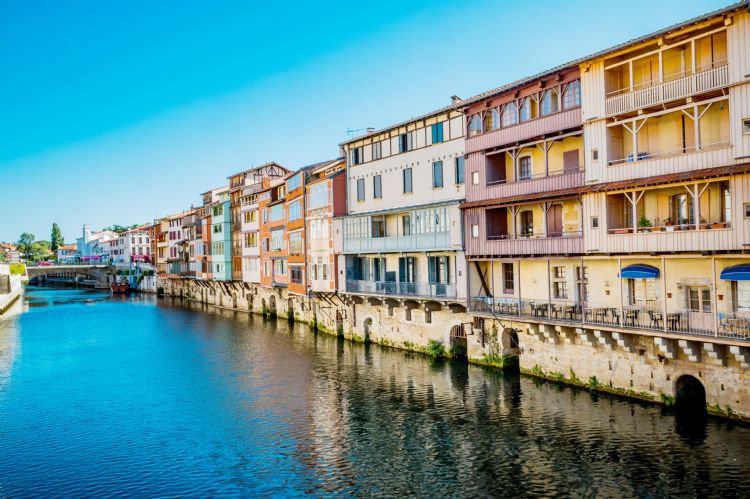 Maisons sur l'Agoût à Castres