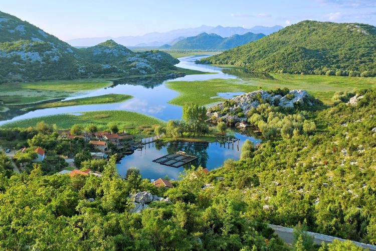 Lac Skadar au Monténégro