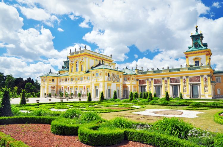 Palais de Wilanów à Varsovie